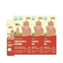 장인정신 에브리데이 튼튼지니어스 6년근 국산 홍삼젤리, 3개입, 15g*15포