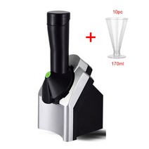 소프트 아이스크림 제조기 슬러시 만드는 기계 눈꽃빙수 메이커 자동 제빙기 가정용 과일 milkshake maker frozen 디저트 ice cream tool for ice, 세트-1, 우리를