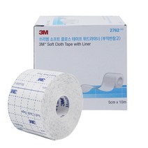 3M 부드러운 천반창고 부직반창고 픽스롤 픽싱롤 드레싱 2762, 1개