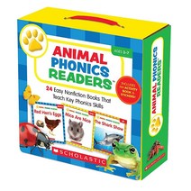 Animal Phonics Readers Parent Pack: 24 Easy Nonfiction Books That Teach Key Phonics Skills [Product