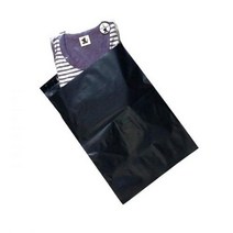 ppp VC HDPE 택배봉투 18X25cm 4cm 100장 검정0.07mm, 검정_두께0.07mm