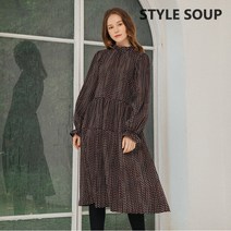 [숲] 프릴넥 롱원피스(SX9OPF3)
