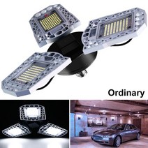 틴팅샵조명 차고 프리미엄세차장조명 밝은 산업용 야외 작업용 실내세차장 160W LED 차고 빛 E27 천장 조명, 03 100W E27-E26, 04 Ordinary Cold