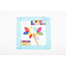 미도규방 고급 모시 전통 다포 모시상보 상덮개 교자상 밥상 상커버 한식당 소품용 외국인 선물용 조각보 사각 나뭇잎 밥상보