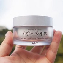 넬라 하얀눈 화이트닝 광채크림+하얀눈팩 Nella Tone-Up whitening cream50ml, 화이트닝크림, 50g