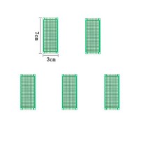 패들 바디 서핑 보드 보트 프로토보드 회로 보드 3x7 4x6 5x7cm PCB 양면 DIY 범용 10 개, 10 Double-3X7-10PCS