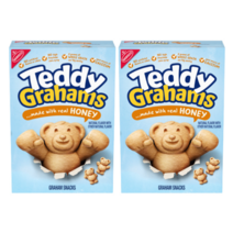 Nabisco 나비스코 테디 그레이엄 허니 스낵 10oz 2팩 세트, 2개, 283g