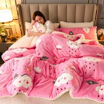 부드럽고 직접 두꺼운 겨울 누비 이불 양고기 양모 이불 캐시미어 이불 담요 홈 침구 더블 싱글, 150x200cm 2.5kg, 05