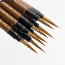 민화붓 스펀지 붓 서예 세필 아크릴 바림 진다리 ezone 3pcs extra fine line pen 수채화 그림 펜 쓰기 브러시 중국어 필기 연습 미술 용품 ​​선물, s
