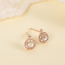 클루(CLUE) 당일배송 프리징 코인 원형 실버 귀걸이 CLER20575PPW
