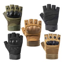 바이크장갑 오토바이 반장갑 모음 클래식 너클가드, H타입-블랙