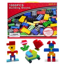 레고 호환 블럭 1000피스, 혼합색상
