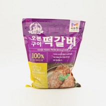 목우촌 오븐구이 떡갈비 냉동 1kg, 상세페이지 참조