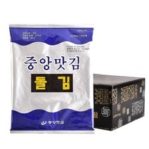 중앙맛김 보령 대천김 재래김 20g x 20봉