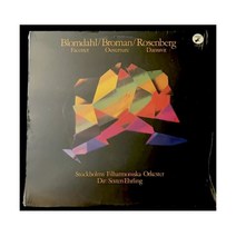 LP판 미국 Blomdahl Broman 스톡홀름 LP 필하모닉 오케스트라 카프리스 밀봉됨