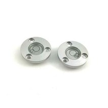 라이카 TS11 토탈 스테이션 원형 알루미늄 버블 측량 도구 부품에 대한 새로운 2pcs 원형 정밀 버블