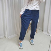 이삭 봄 완전스판 세상편한 절개 빅사이즈 데일리 배기 청바지