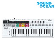 아투리아 Keystep Pro ARTURIA 키스텝 프로 올인원 키보드 시퀀서 미디컨트롤러 마스터키보드, White
