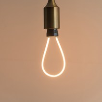 포커스 LED 네온 램프 ST64 디자인 전구