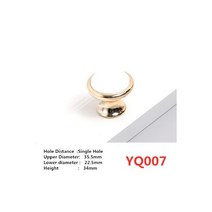 손잡이 서랍 캐비닛 가구 주방용 문 검정색 및 흰색 자두 황금 손잡이133931, YQ007baijin