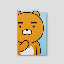 카카오프렌즈 4단 점착 메모지, 라이언, 6개