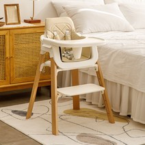 아크미 모네 하이체어 아기식탁의자, 피치핑크