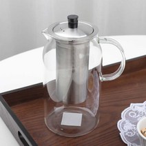 유리 포트 DH-107 1200ml VV 티포트 티팟 내열 주전자, 유리 포트 DH-107 1200ml (154088)