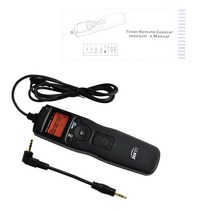 JINTU Timer for Canon T7i 700D 650D 1000D 용 머 원격 셔터 릴리스 RS-60E3, 한개옵션0