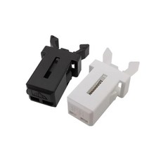 원터치 개폐 버클 부속품 도어 스프링 래치 휴지통 뚜껑 안경 자동차 선글라스 푸시 똑딱이, C_블랙숫놈