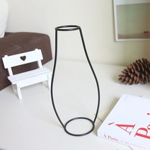 프리츠한센 이케바나 도자기 화병 항아리 북유럽 스타일 레트로 철 꽃 꽃병 장식품 스탠드 금속 식물 홀더 홈 장식 테이블, [06] 6