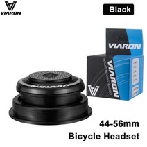 Viaron-Mtb 자전거 헤드셋 통합 1 1/8 스티어링 칼럼 34 44 52 55 56MM 산악 프레스 베어링 박스 Vtt 포크, 17 Black 44mm-56mm