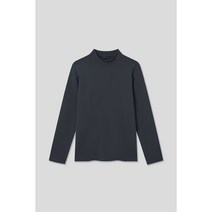 [Men][에두아르도][단품]모크넥 세미오버 기모 헤비코튼 슬리브 티셔츠