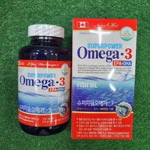 슈퍼파워 오메가3 EPA +DHA 대량 300정