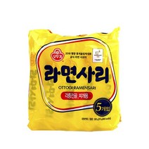 라면사리 110g 5입 X 6 사리면 찌개 전골용 봉지면 라면