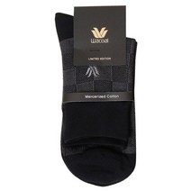 와코루 [갤러리아] (남).와코루 실켓면 체크무늬 양말(WSP1204/NB