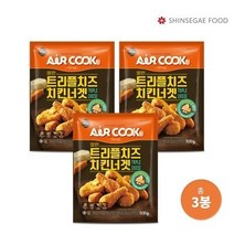 신세계푸드 올반 트리플치즈 치킨너겟 500g X 3봉, 3개
