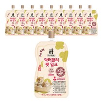 닥터할리 고양이 펫밀크 키튼 180ml 캣 200ml, 10개