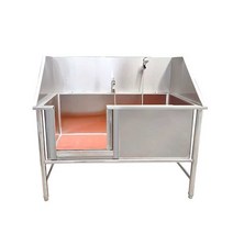 업소용 반려동물 목욕통 강아지 스파욕조 애견샵 샤워, 물튐방지 135x70x90