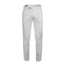 CORNELIANI 꼬르넬리아니 화이트 솔리드 가먼트다이드 WASHABLE 리오셀코튼 슬림 팬츠 CS4PT6S18 -
