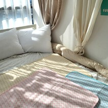 생리 꿀템! 꿀나잇 4중 생리방수패드, 3. 옐로우 베이지