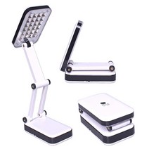 LED 3단 접이식 밝기조절 스탠드 무선 독서등 독서실 책상 조명 테이블 스탠드 북라이트