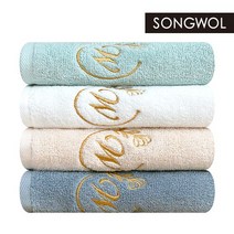송월타올 울리W30 수건, 베이지, 10개
