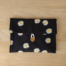 [DIY키트 패키지] 18cm 사각 끈 생리대 파우치만들기 방수파우치 자유학년 바느질세트