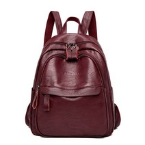 여성백팩 여성 가죽 백팩 럭셔리 디자이너 대용량 캐주얼 데이 팩 소녀 Mochilas Sac A Dos