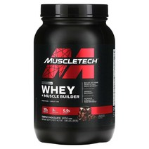 몬스터밀크 제로카브 크레아틴 MuscleTech 플래티넘 유청 머슬 빌더 트리플 초콜릿 817g18lb