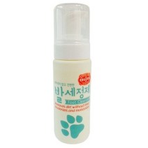 오가니쉬 애견 발 세정제 베이비파우더향, 150ml, 3개