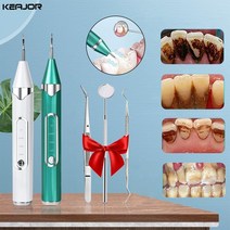 치아 세정기 직수 잇몸 마사지기 구강 수압 칫솔 치과 치석 제거제 초음파 플라크, 그린 키트