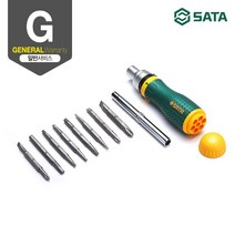 [사타/SATA] 반자동 라쳇 드라이버(19P) 09350