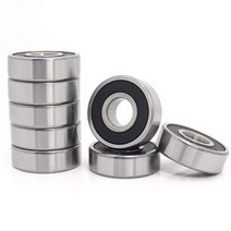 10PCS ABEC-5 6201ZZ 6201Z 6201-2Z 6201 ZZ 12*32*10mm 금속 물개 고품질 깊은 홈 볼 베어링 12x32x10mm, [03] ABEC 5, [02] 6200 10X30X9mm, [02] Black