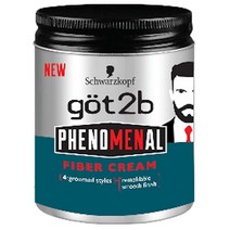 갓투비 Got2b PhenoMENal 파이버 헤어 크림 99.2g(3.5온스)